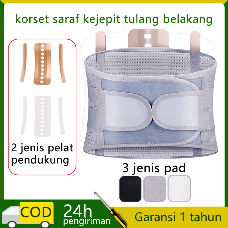Jual Korset Lumbal Tulang Belakang saraf kejepit pinggang Lumbal Sabuk
