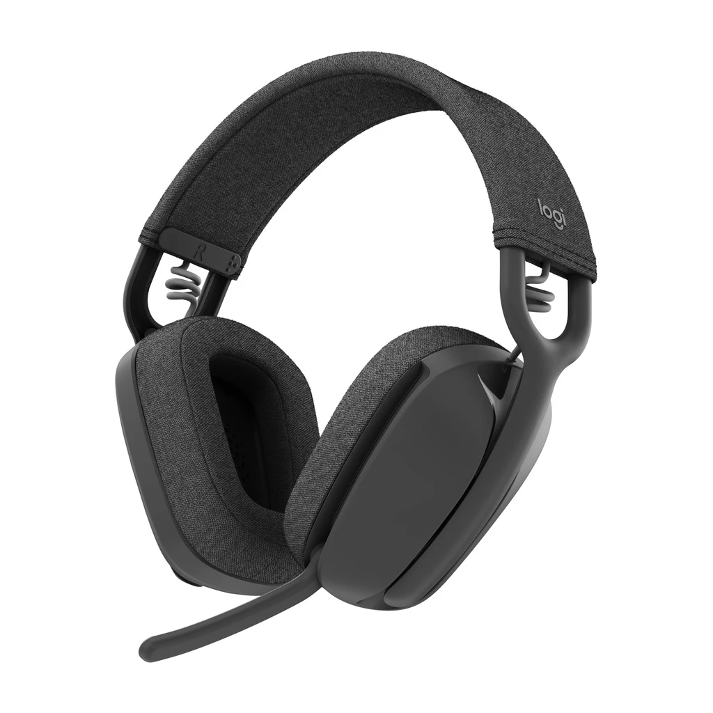 Logitech Zone Vibe 100 Wireless Headphone dengan Bluetooth Multipoint dan Mikrofon Noise-Cancelling