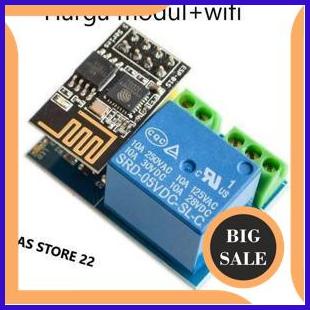 Jual perkakas modul saklar ESP8266 5V WiFi relay module smart home ...