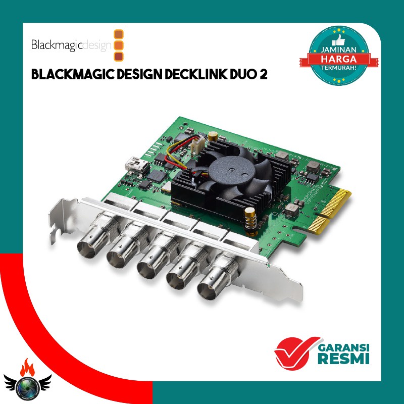 Scheda Di Acquisizione Video Blackmagic DeckLink Duo - NOS (Nuovo Stock Vecchio) Con 2 I/O HD-SDI