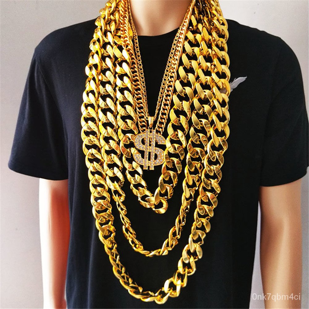 Neon Resin Chunky Hip Hop Jeans Chain Body Chain Punk Goth For Women