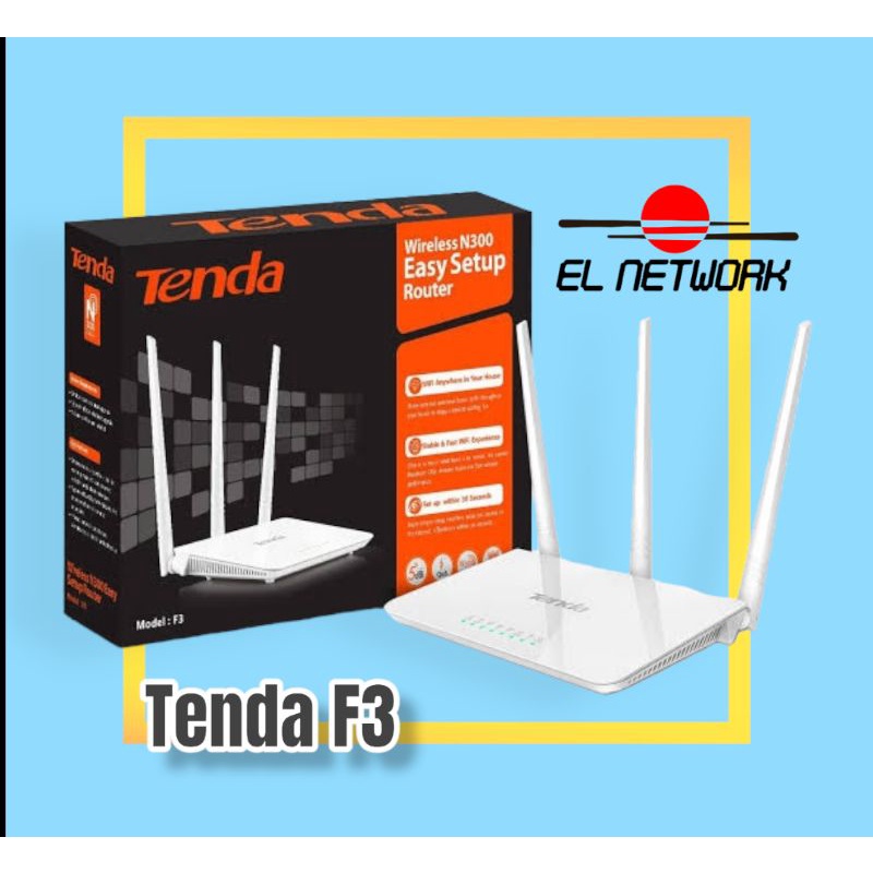 Jual TENDA WIRELESS ROUTER F3 300Mbps | Shopee Indonesia