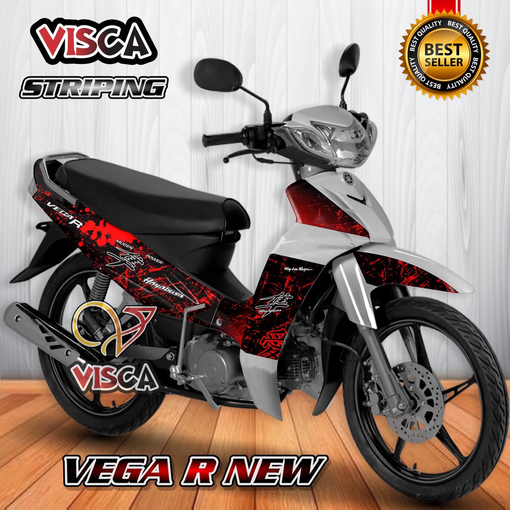 Jual Stiker Striping Vega R New Variasi Hayabusa | Shopee Indonesia