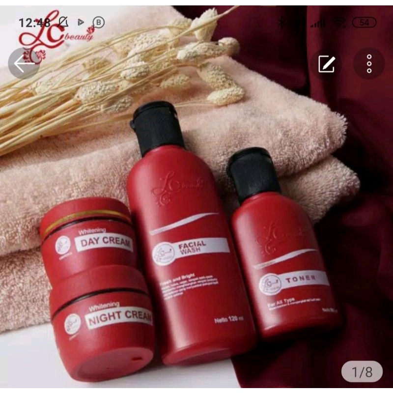 Jual Kualitas Terbaik Lc Beauty Skincare Dijamin Original 100 Bpom Merawat dan Mencerahkan Wajah Shopee Indonesia