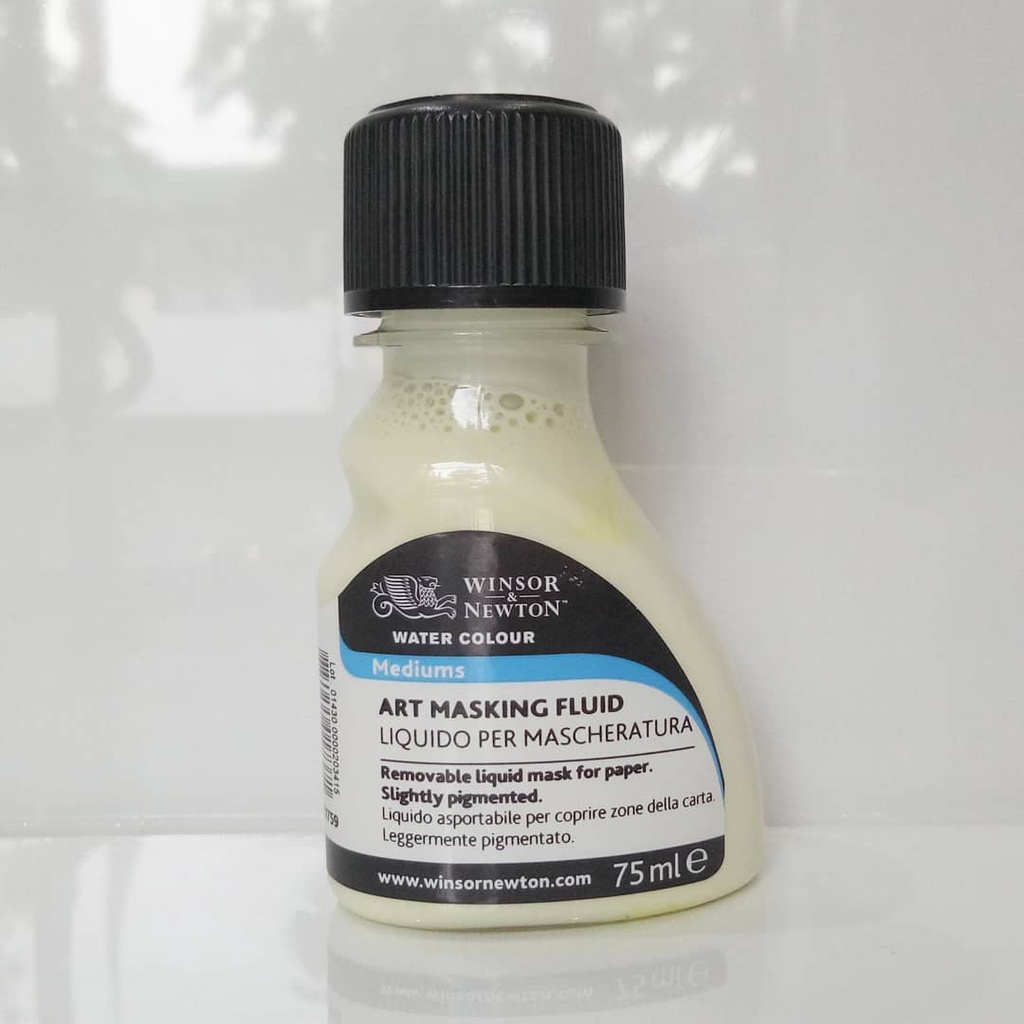 Fluido Per Mascherature Winsor &amp; Newton Per Acquerello - 75 Ml, Protezione Aree Da Verniciare