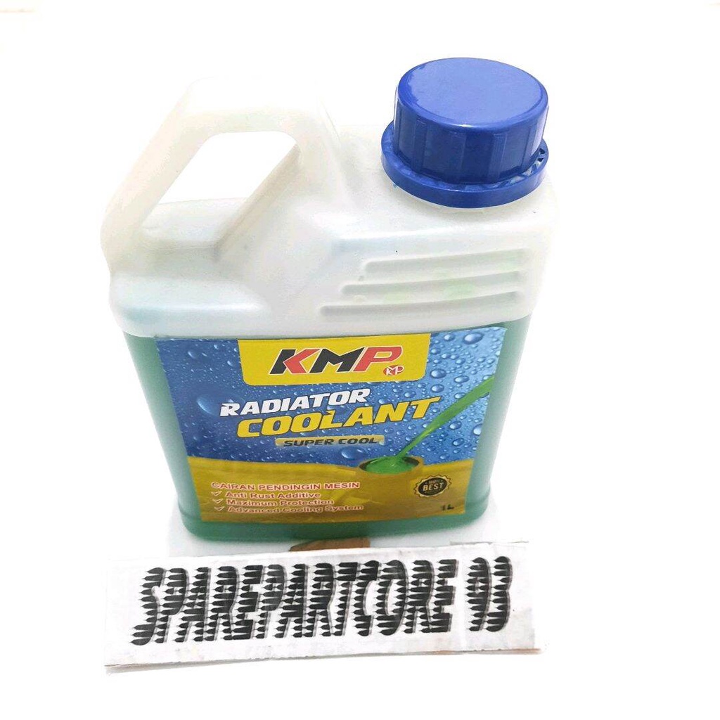 Jual Air radiator coolant super cool warna hijau ukuran 1 liter Merk ...