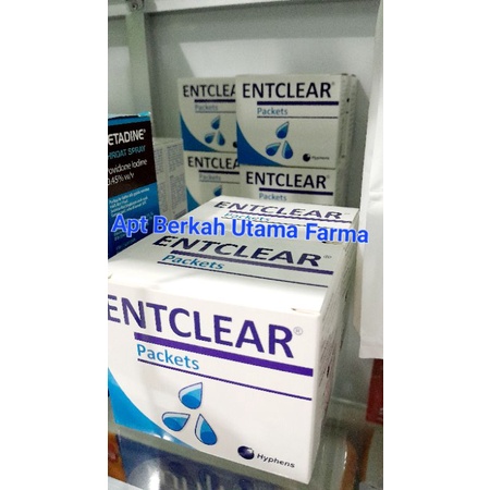 Jual Entclear Packets Box Isi 20 Sachet - Garam Pencuci Hidung Exp 9/25 ...