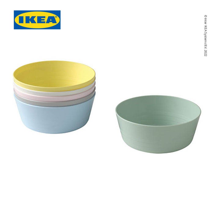 Jual IKEA KALAS Mangkok Bayi WarnaWarni BPA Free (per pc) Shopee