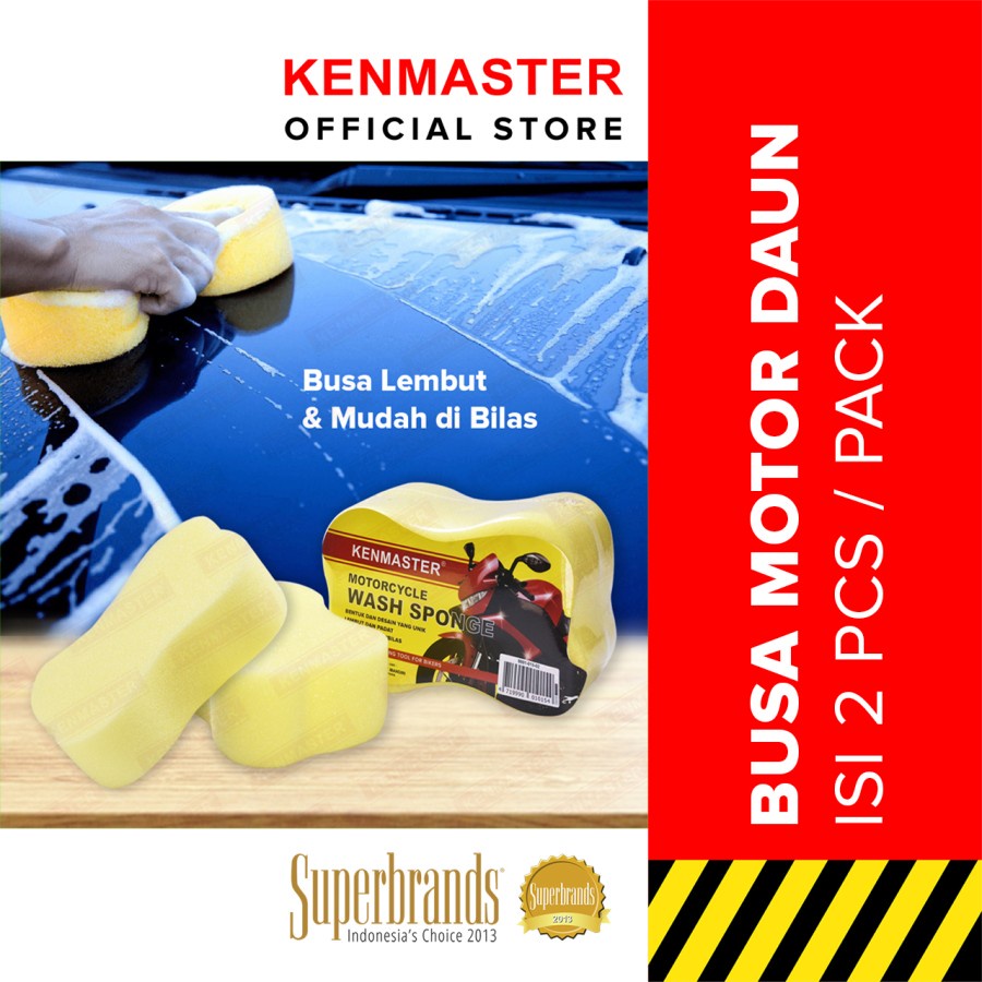 Jual KENMASTER Kent Motorcycle Wash Spon Sponge Busa Pencuci Motor 2