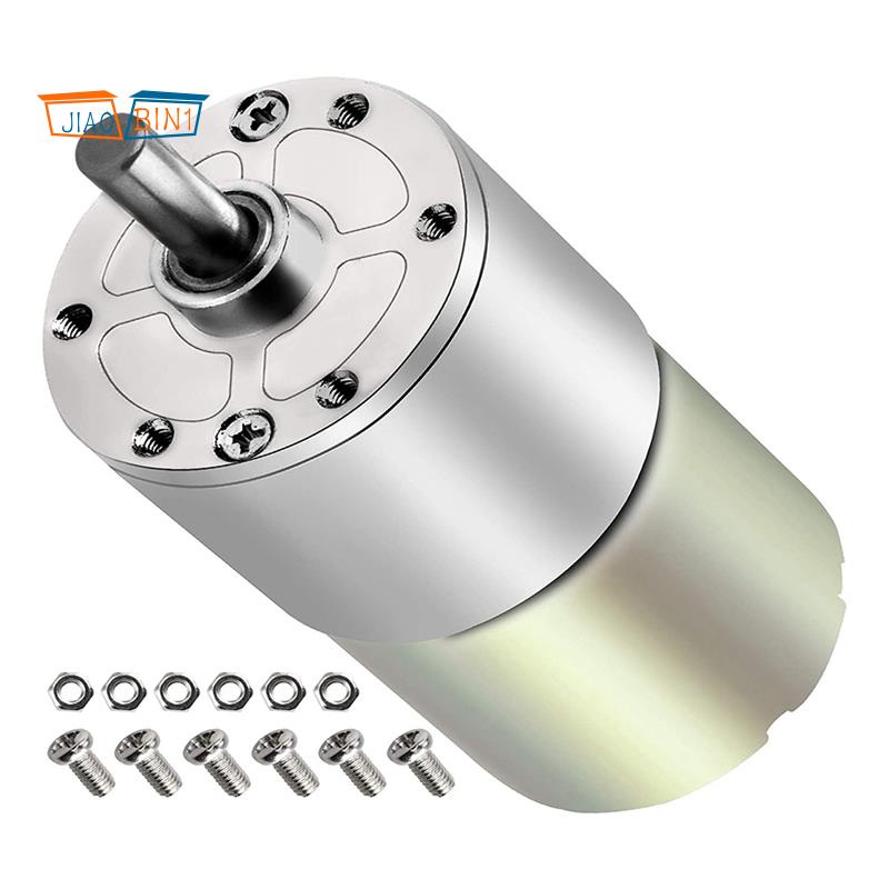 Jual Dc 12V 150RPM Motor Sentris Output Poros Diameter 37Mm Gearbox