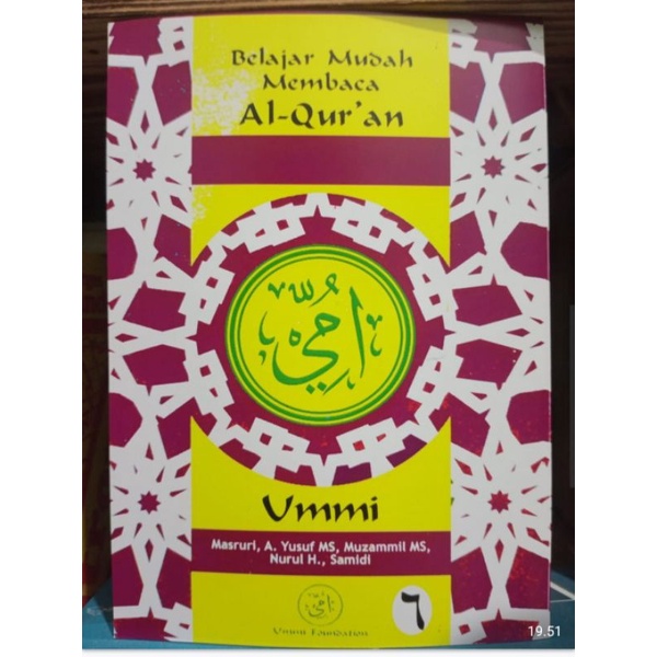 Jual Belajar Mudah Membaca Al-Qur'an "UMMI" Jilid 6 | Shopee Indonesia