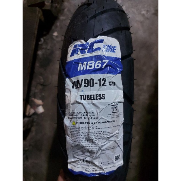 Jual Ban luar IRC MB67 110/90-12 Tubeless Ban Belakang scoopy Donat ...