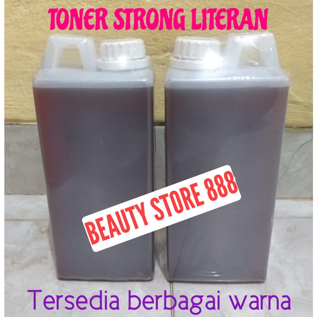 Jual Toner Strong 1 Literan Facial Toner AHA Ampuh Bersihkan Daki ...
