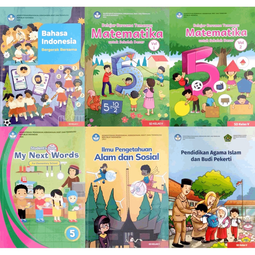 Jual Buku Paket Kemendikbud Untuk Kelas 5 SD | Shopee Indonesia