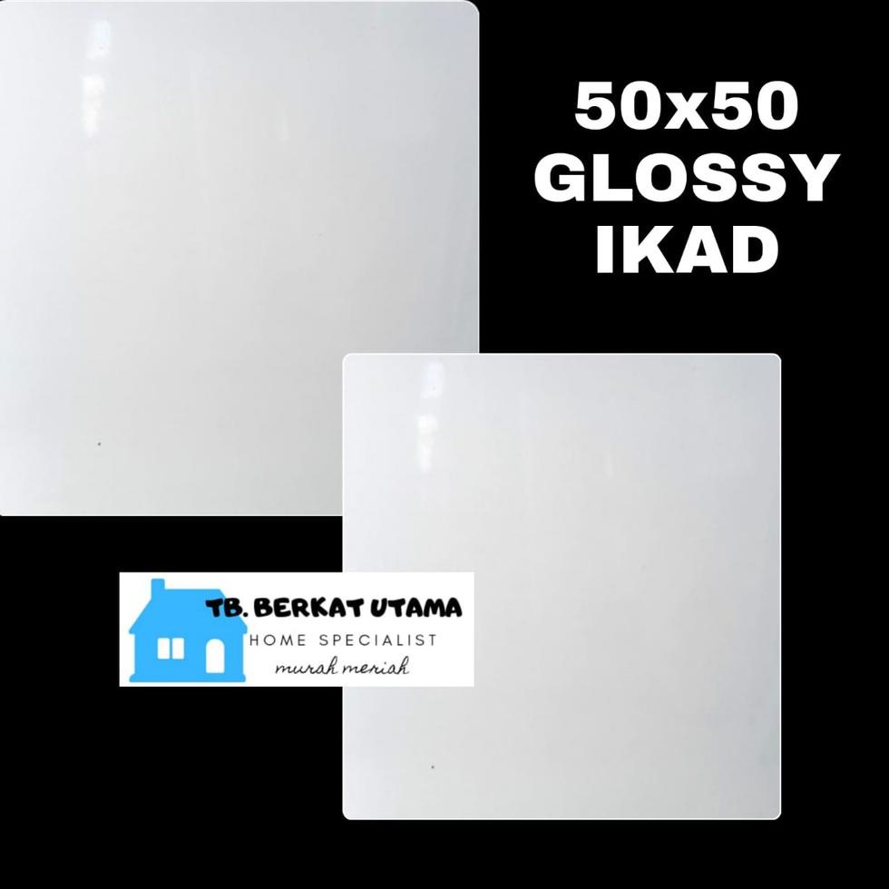 Jual [kode B766b] Keramik Lantai 50x50 Keramik Dinding 50x50 Putih