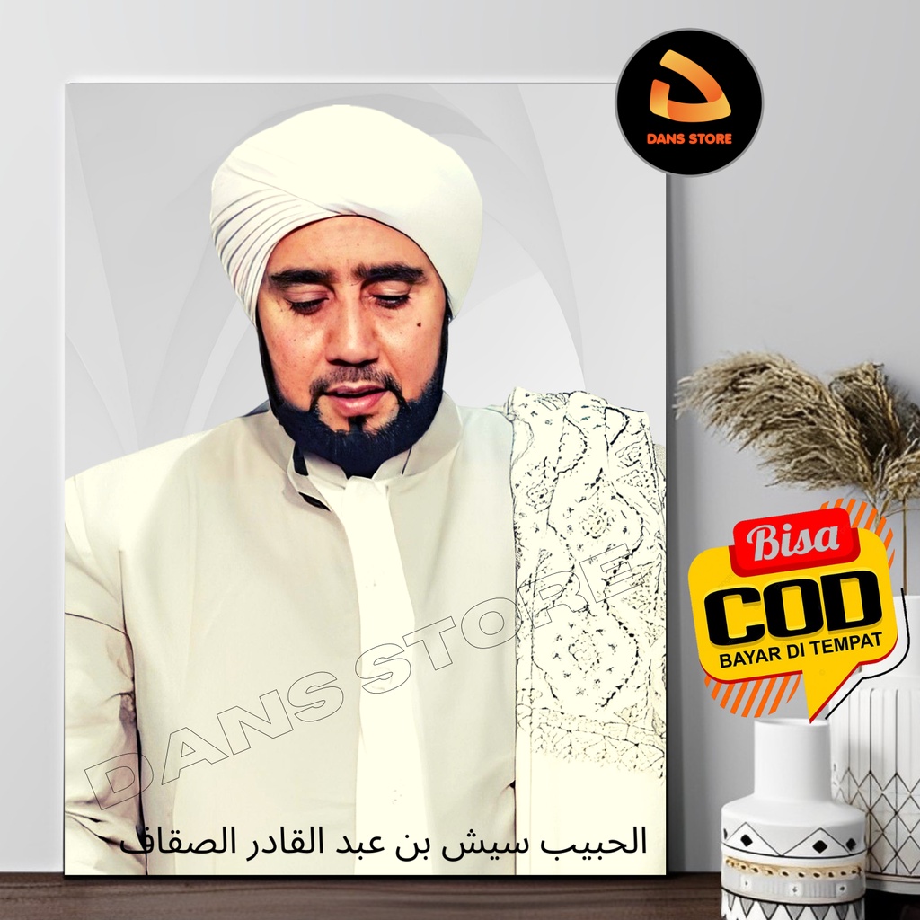 Jual Poster Habib Syech Bin Abdul Qodir Assegaf Poster Kyai Poster ...