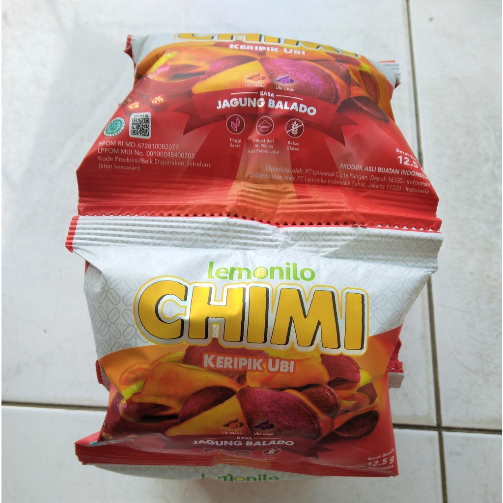 Jual LEMONILO CHIMI KRIPIK UBI 10 GR - RENCENG | Shopee Indonesia