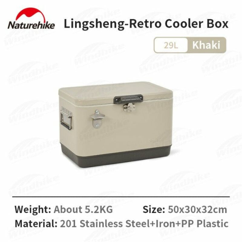 Jual BOX PENDINGIN / COOLER BOX OUTDOOR NATUREHIKE CNH22SN005 (29 Liter) | Shopee Indonesia