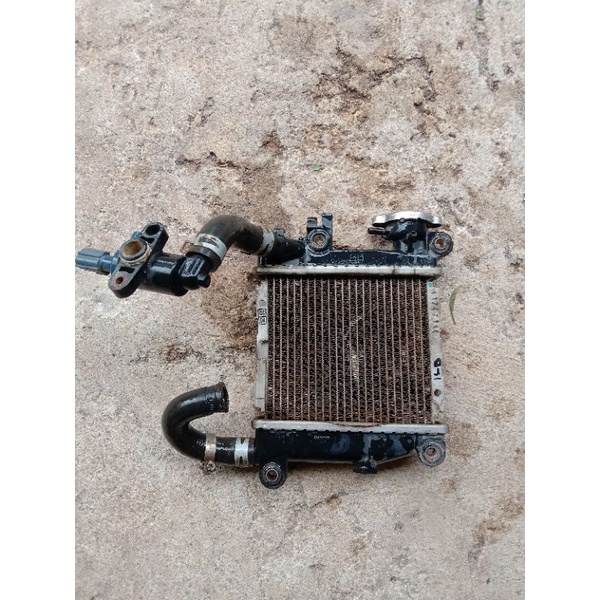 Jual radiator yamaha Xeon rc Xeon GT 125 + termostart original copotan ...