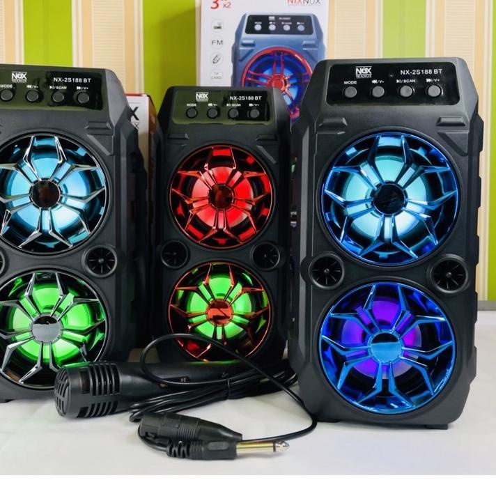 Jual RCH644 Speaker Bluetooth Portabel BIG BASS S88 Speaker Bluetooth ...