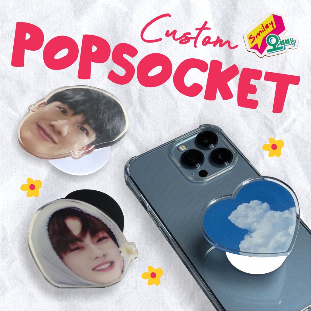 Jual PO Popsocket Custom Acrylic 3mm | Shopee Indonesia