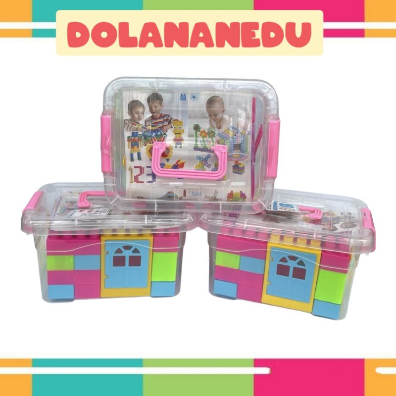 Jual Mainan Balok Susun BOX | Shopee Indonesia