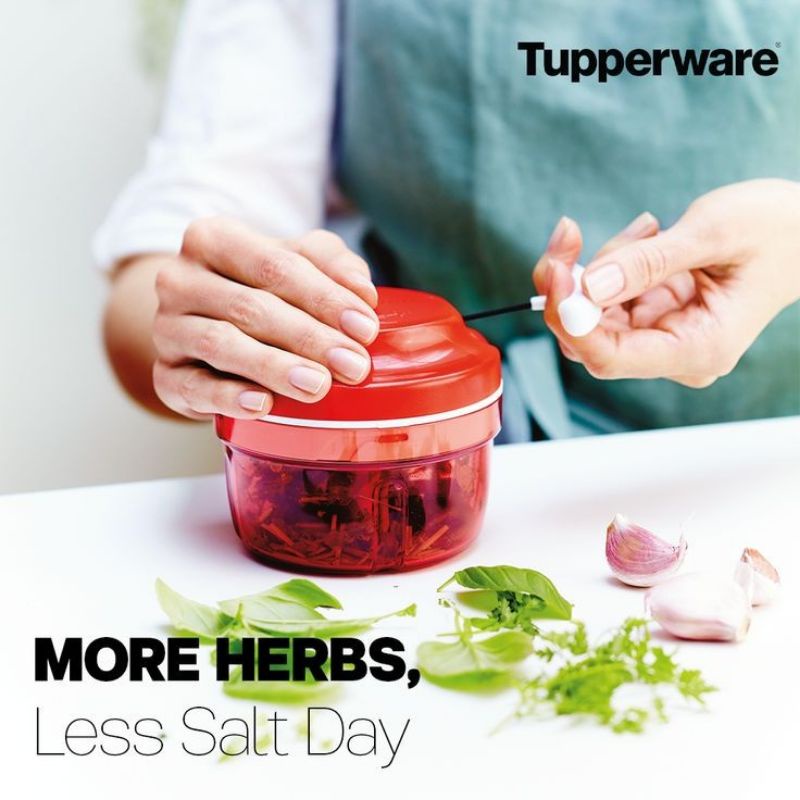 Jual turbo chopper tupperware + FREEBOX | Shopee Indonesia