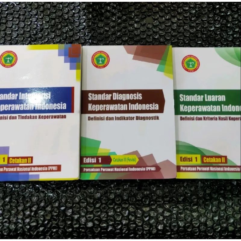 Jual Standar Keperawatan Indonesia Paket 3 Buku Ppni | Shopee Indonesia