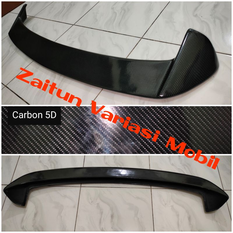 Jual Spoiler Vw golf mk6 tsi / gti Karbon Kevlar 2009 2010 2011 2012 ...