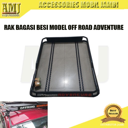 Jual ROOF RACK RAK BAGASI RACK CARGO MODEL OFF ROAD ADVENTURE BESI ...