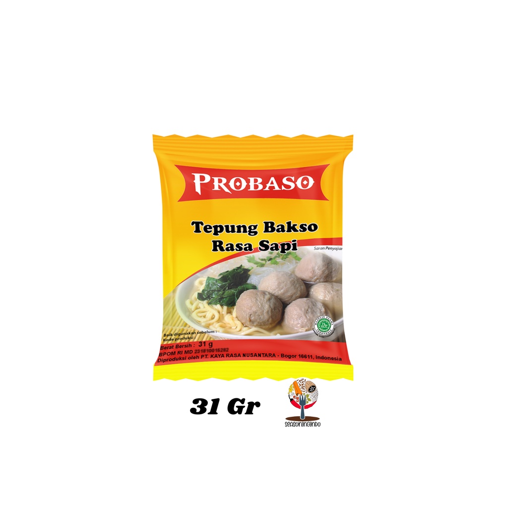 Jual Tepung Bakso Rasa Sapi 31 Gram Min 2 Pcs Shopee Indonesia