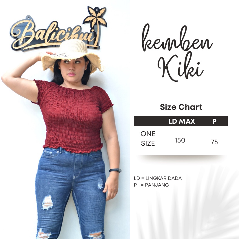 Jual Balicihui Kemben Lengan Tank Top Jumbo Kemben Wanita Tank Top