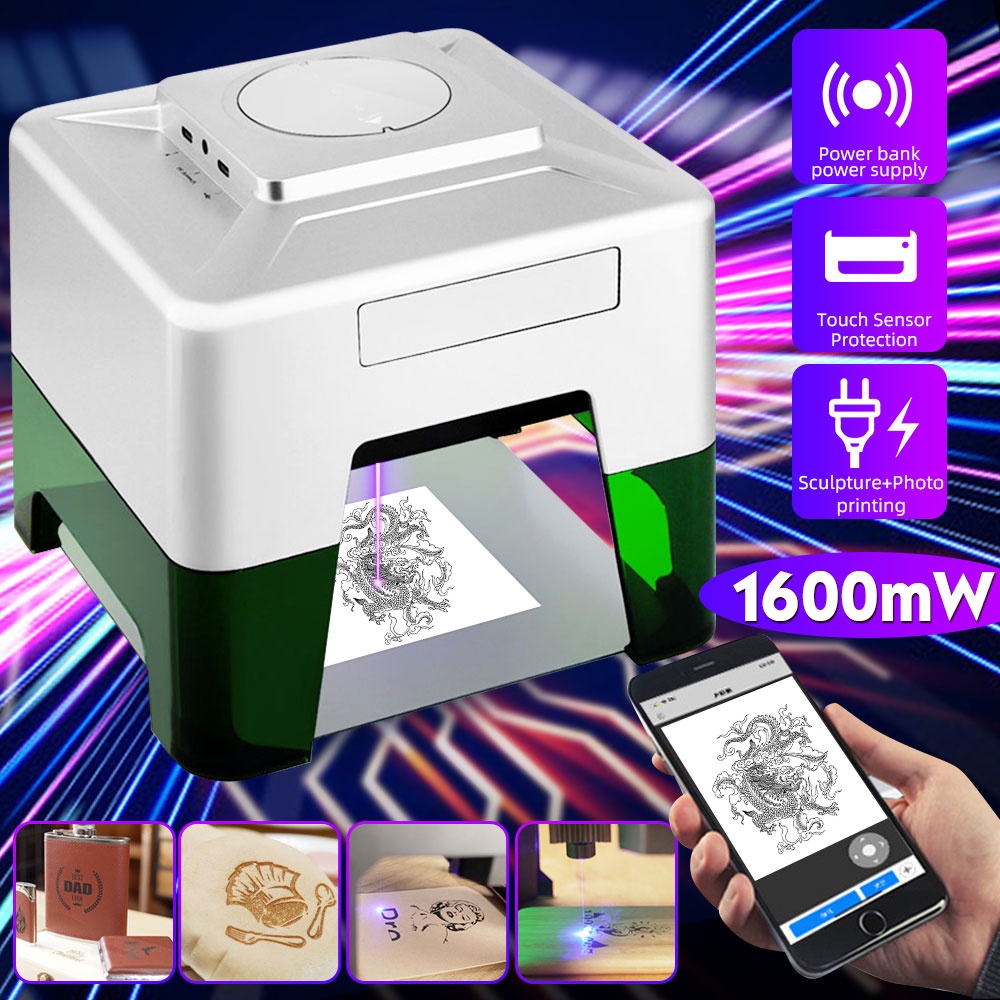 Jual (peluang Bisnis) 3000mW Bluetooth Laser Engraver Mudah Dipakai ...