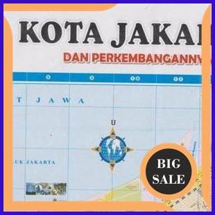 Jual Tools Peta Lipat Kota Jakarta Dan Perkembangannya F Bz Shopee Indonesia