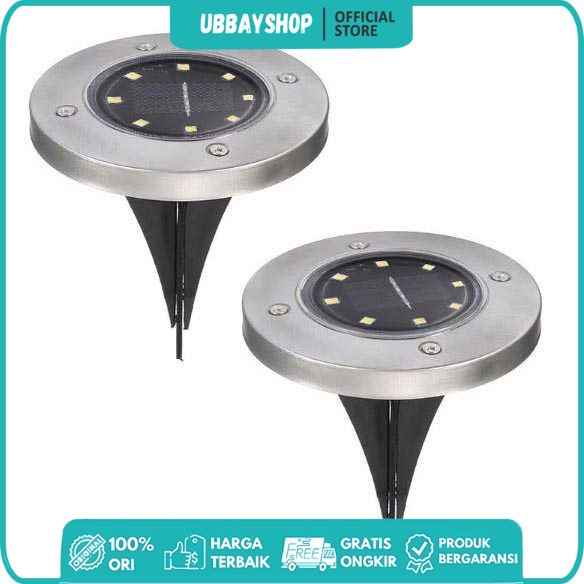 Jual Lampu Tanam LED Solar Outdoor 8 LED Waterproof - CL-022 | Shopee ...