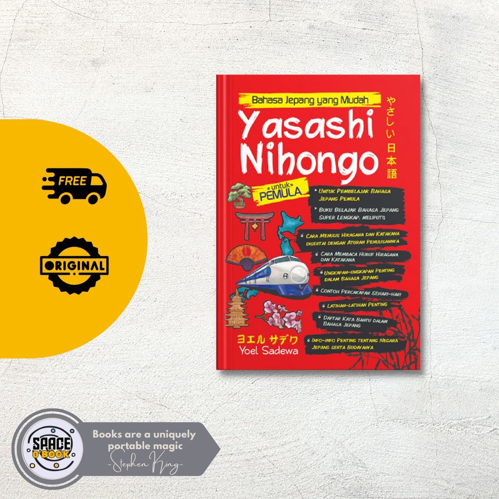 Jual Buku Bahasa Jepang Yang Mudah Yasashi Nihongo Untuk Pemula ...