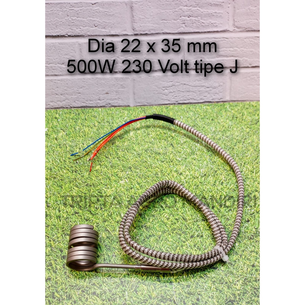 Jual HEATER HOT RUNNER SPIRAL NOZLE COIL HEATER 500W Shopee Indonesia