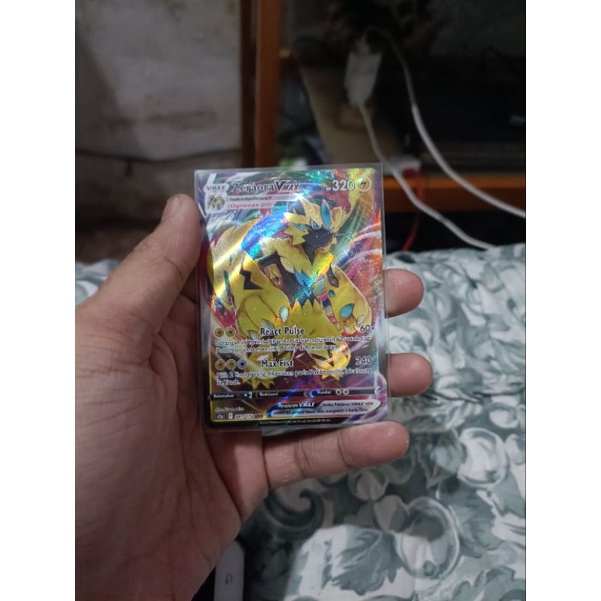 Jual Kartu Pokemon Bahasa Indonesia Vstar Semesta Zeraora Vmax Shopee