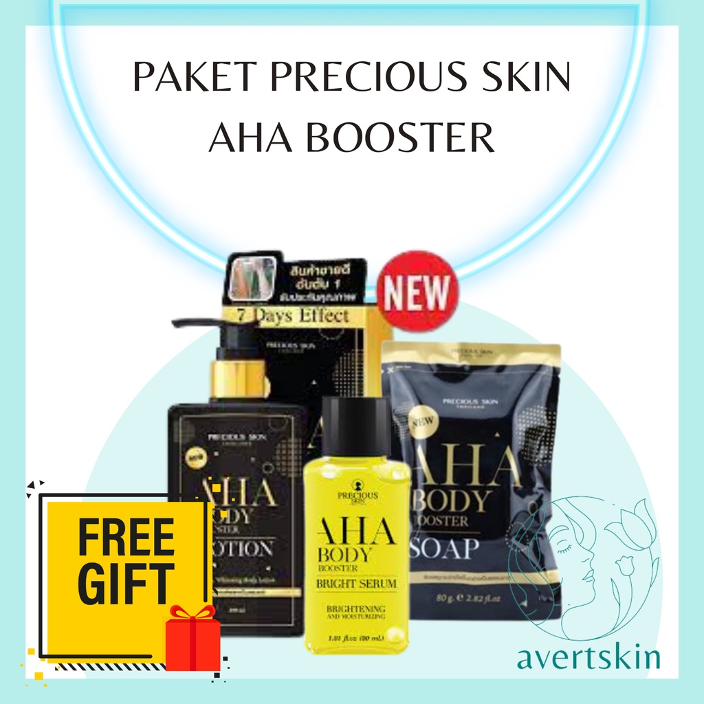 Jual PAKET PRECIOUS SKIN AHA AHA BODY LOTION GINSENG 500ml PRECIOUS SKIN Body Lotion AHA