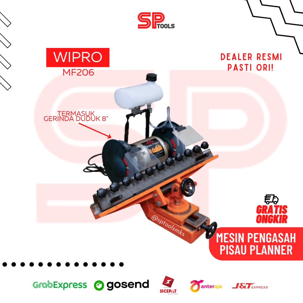 Jual Mesin Asah Pengasah Pisau Mata Planner Planer Ketam Blade Wipro