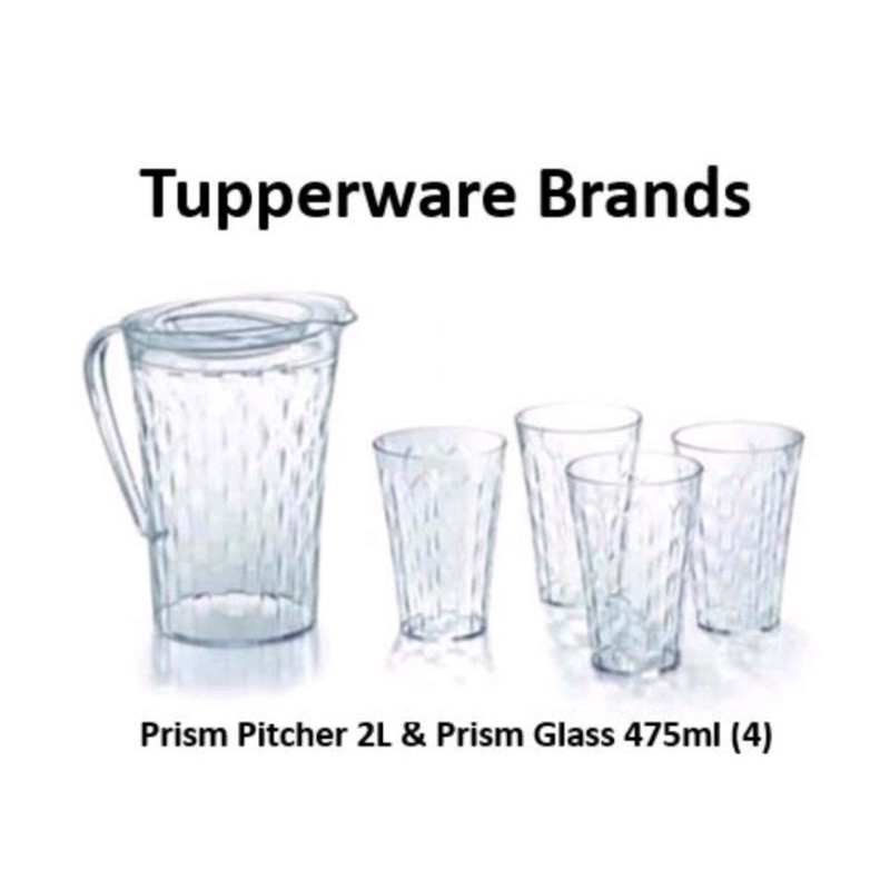 Jual Tupperware Malaysia prism plate / glass 1pcs | Shopee Indonesia