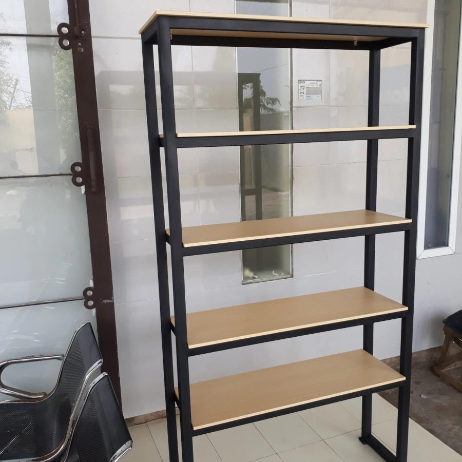 Jual 2 rak penyimpanan uk 30x90cm tinggi 180cm/kokoh/modern/multifungsi ...