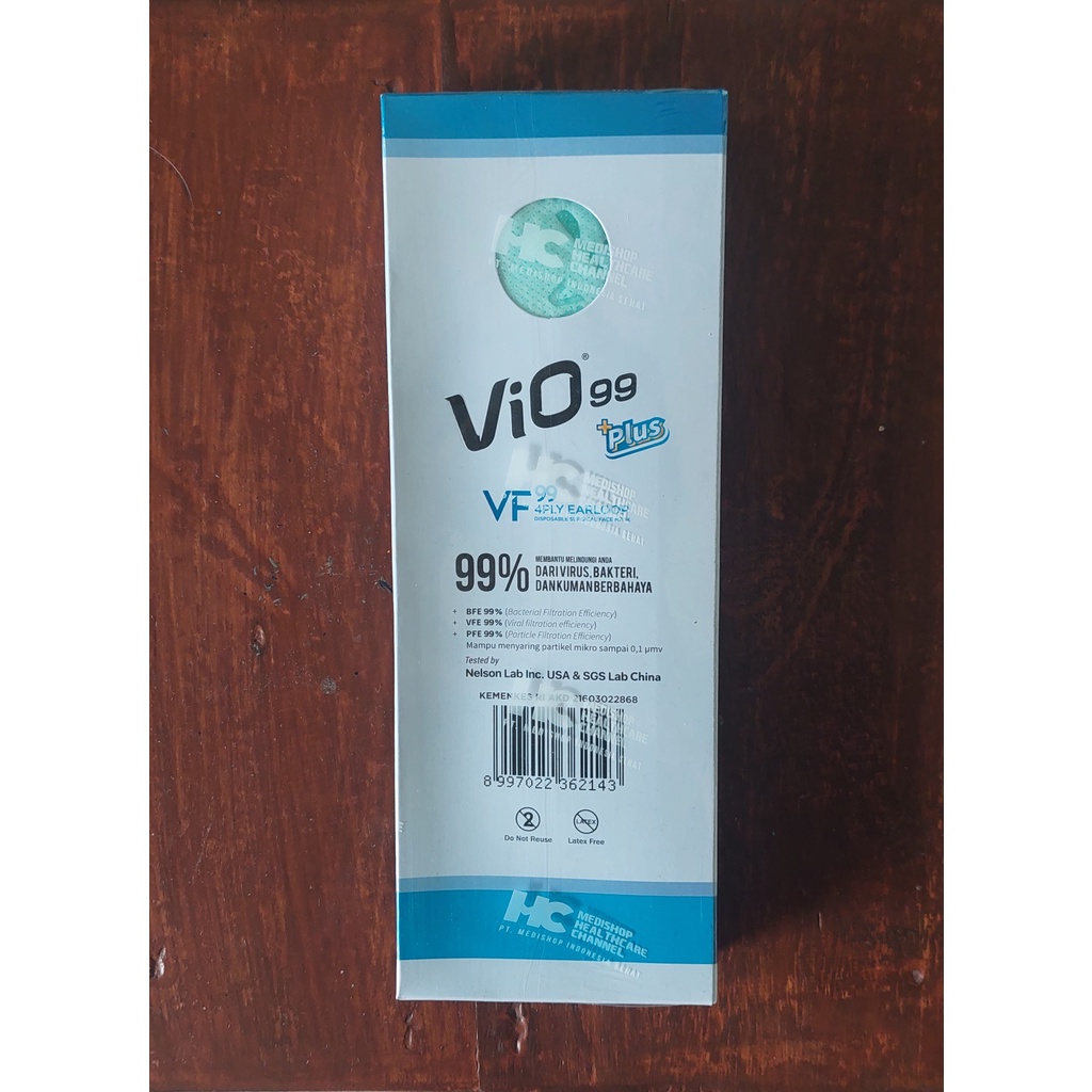 Jual Masker Vio Vf 99 isi 10 pcs | Shopee Indonesia