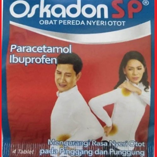 Jual Oskadon Sp 4s / Obat Nyeri Otot Pada Pinggang Dan Punggung