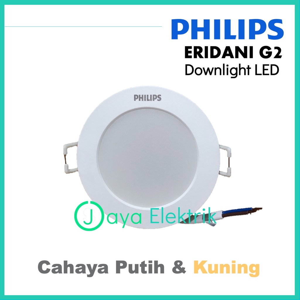 Jual Philips Downlight Led Eridani W Watt Putih Kuning Eridani G Dl B W Pengganti W