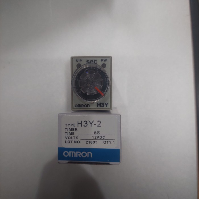 Jual TIMER OMRON H3Y-2 5S / H3Y 2 12VDC 12V 5 DETIK / 5SEC / 24VDC 24V ...