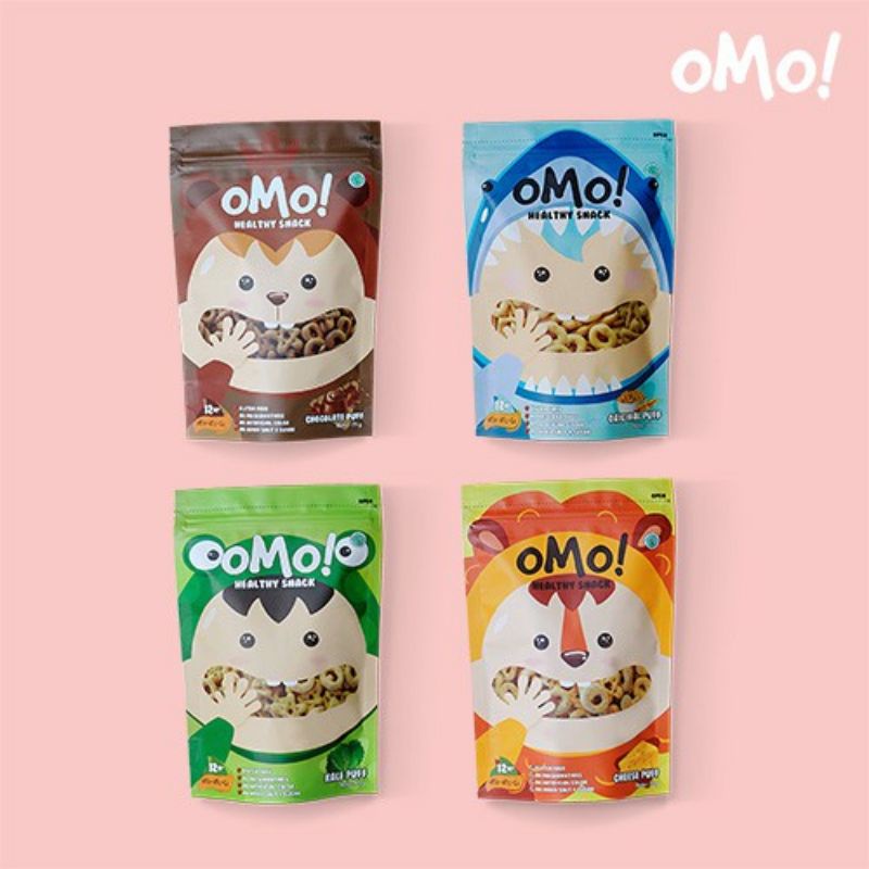 Jual OMO PUFF 8+ MAKANAN SNACK SEHAT ANAK BAYI (75 GR) | Shopee Indonesia