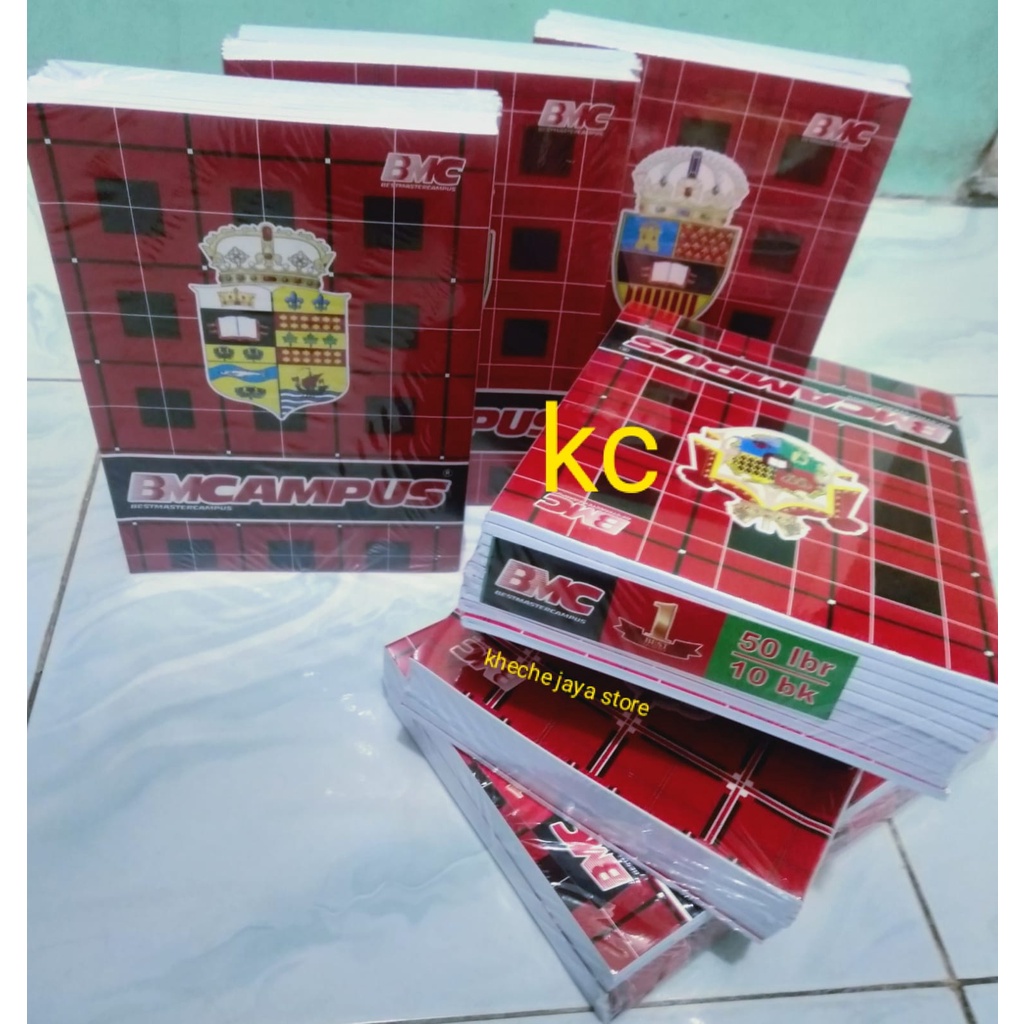 Jual 1 Pack BUKU TULIS BESAR FAVORITE CAMPUS 36 LEMBAR ISI 5 PCS BUKU ...