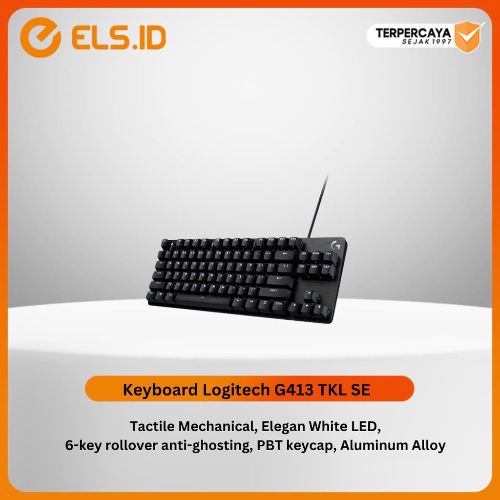 Jual Keyboard Logitech G413 TKL SE Mechanical 6 Key Rollover with Anti ...