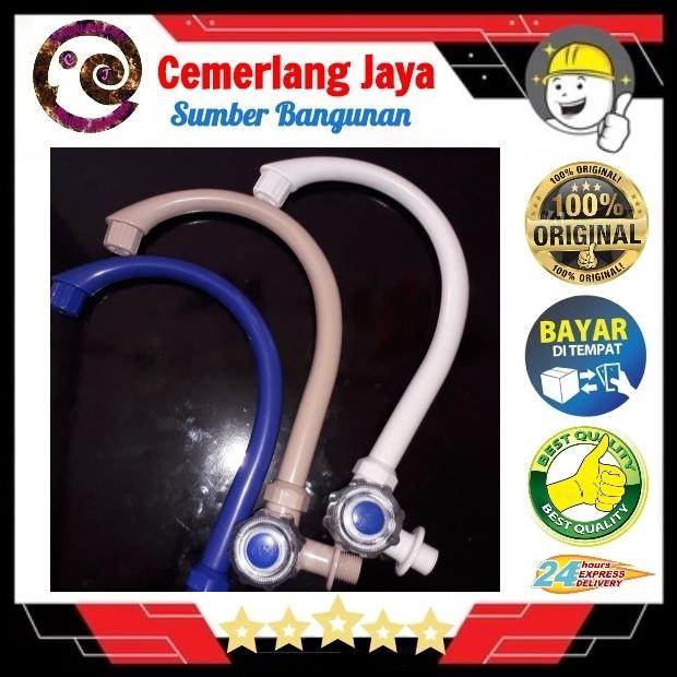 Jual Gratis Ongkir Kran Angsa Pvc Kran Angsa Warna Kran Air Bak